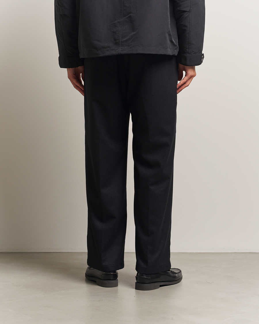 Heren | Broeken | NN07 | Kay Wool Pleated Trousers Black