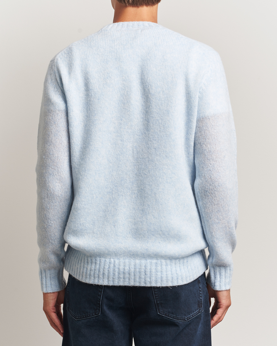 Heren | Truien | NN07 | Lee Wool Knitted Sweater Cerulian Blue