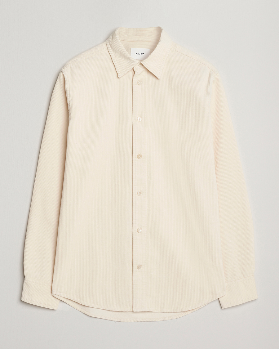 Heren | Overhemden | NN07 | Colby Corduroy Overshirt Ivory