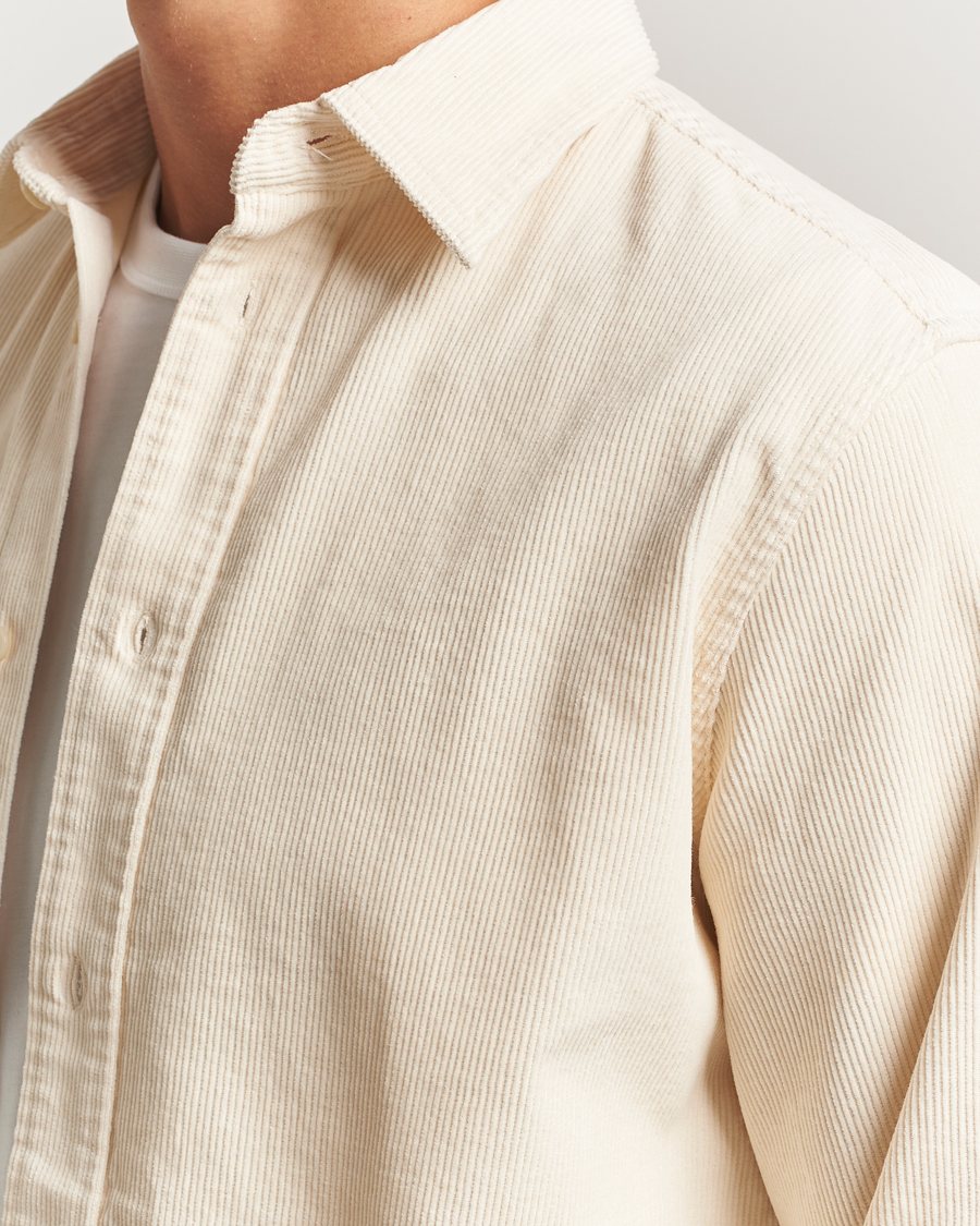 Heren | Overhemden | NN07 | Colby Corduroy Overshirt Ivory