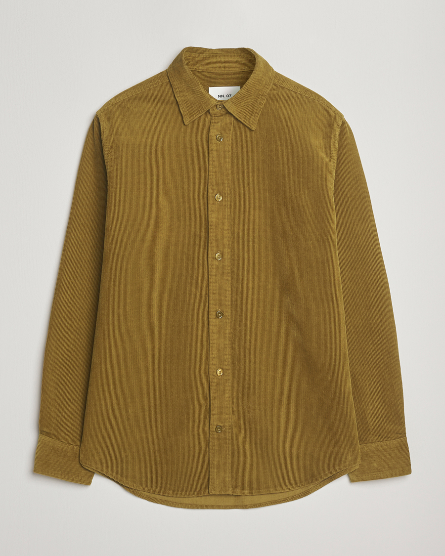 Heren | Overhemden | NN07 | Colby Corduroy Overshirt Firene Green