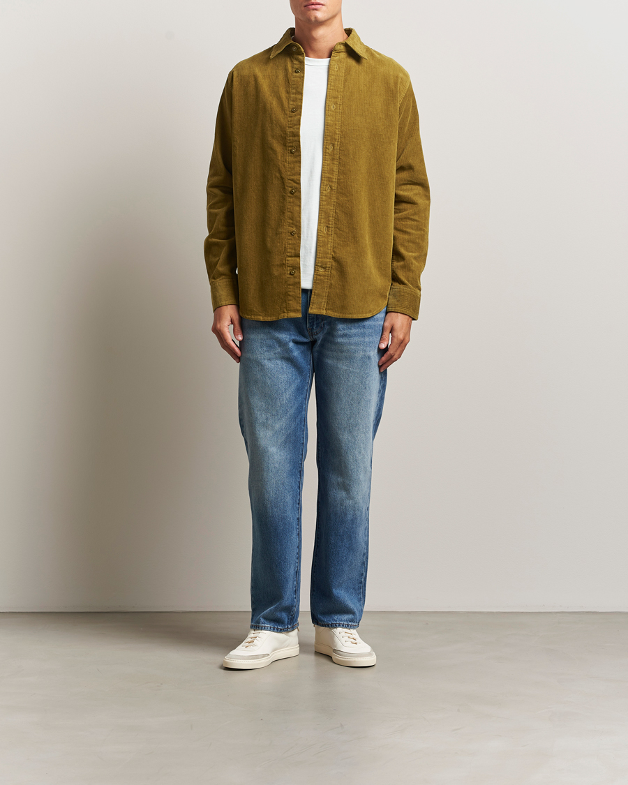 Heren | Overhemden | NN07 | Colby Corduroy Overshirt Firene Green