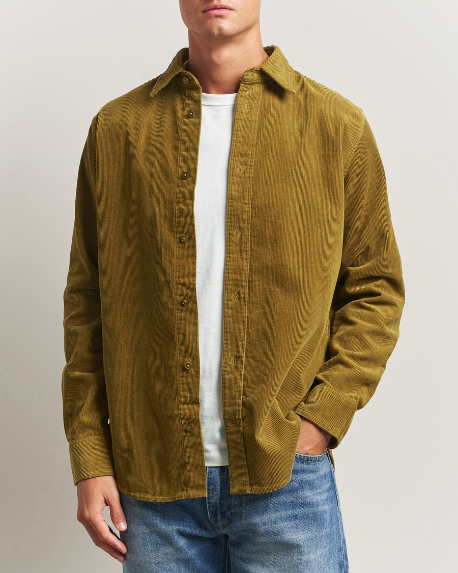 Heren | Overhemden | NN07 | Colby Corduroy Overshirt Firene Green