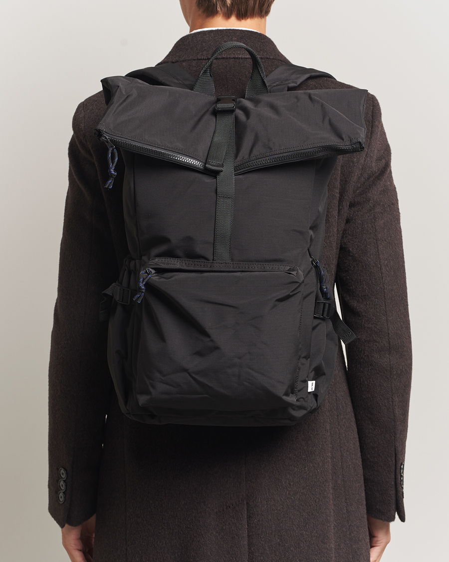 Homme | Sacs | NN07 | Nylon Ripstop Backpack Black