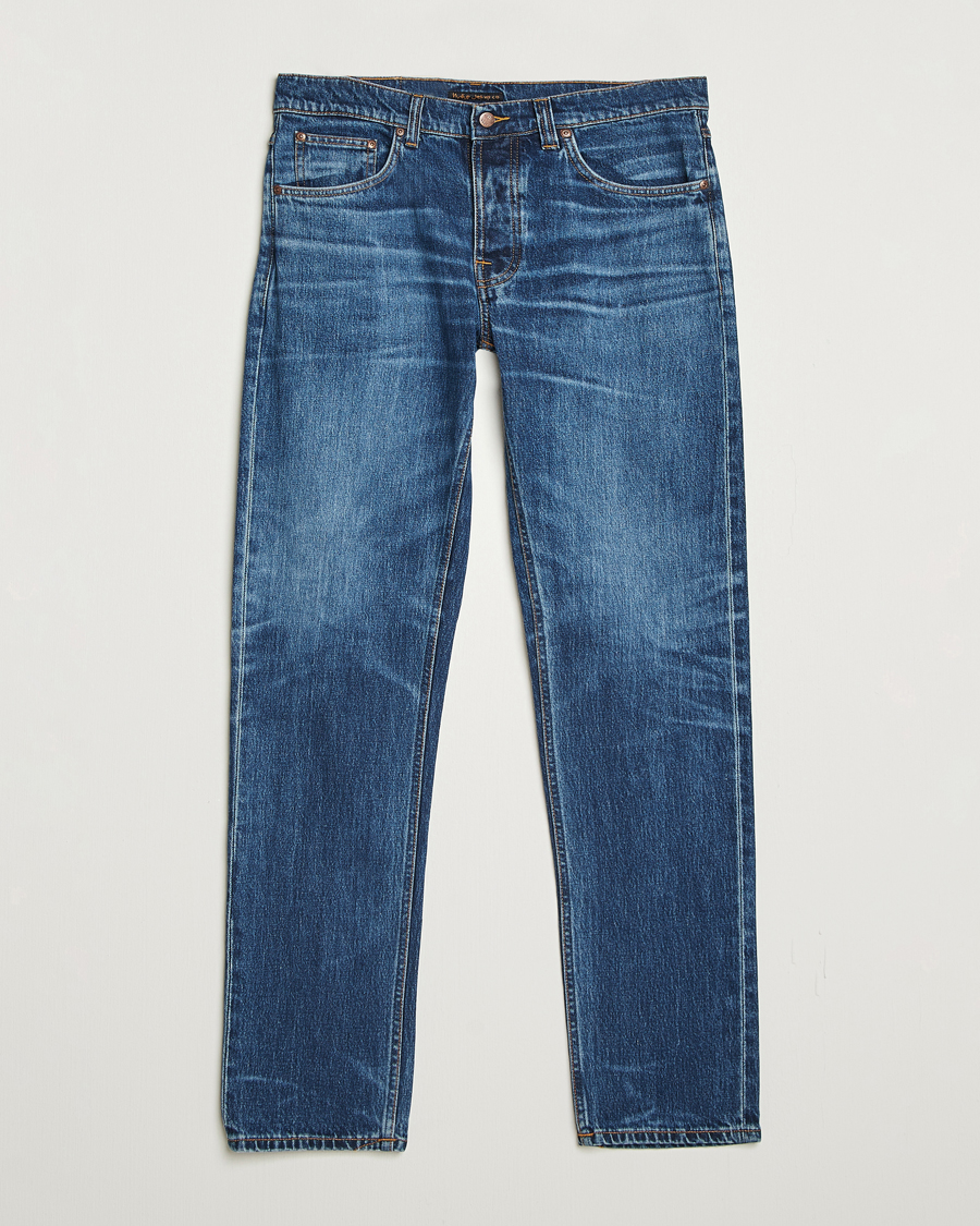 Heren | Jeans | Nudie Jeans | Solid Ollie Jeans Life Tracks