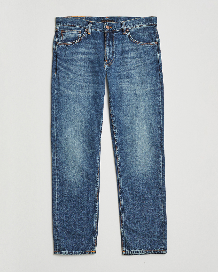Heren | Jeans | Nudie Jeans | Gritty Jackson Jeans Deep Indigo