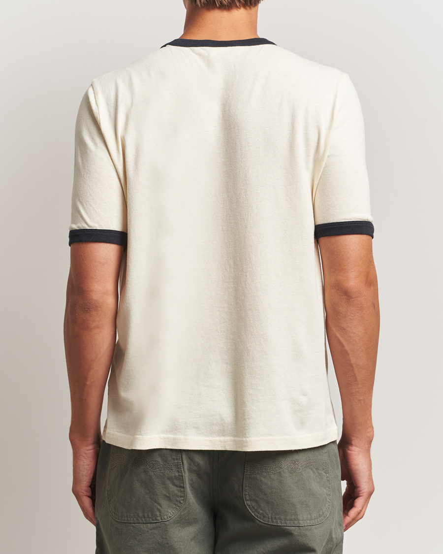 Homme | T-shirts | Nudie Jeans | Ricky Too Late T-Shirt Ecru
