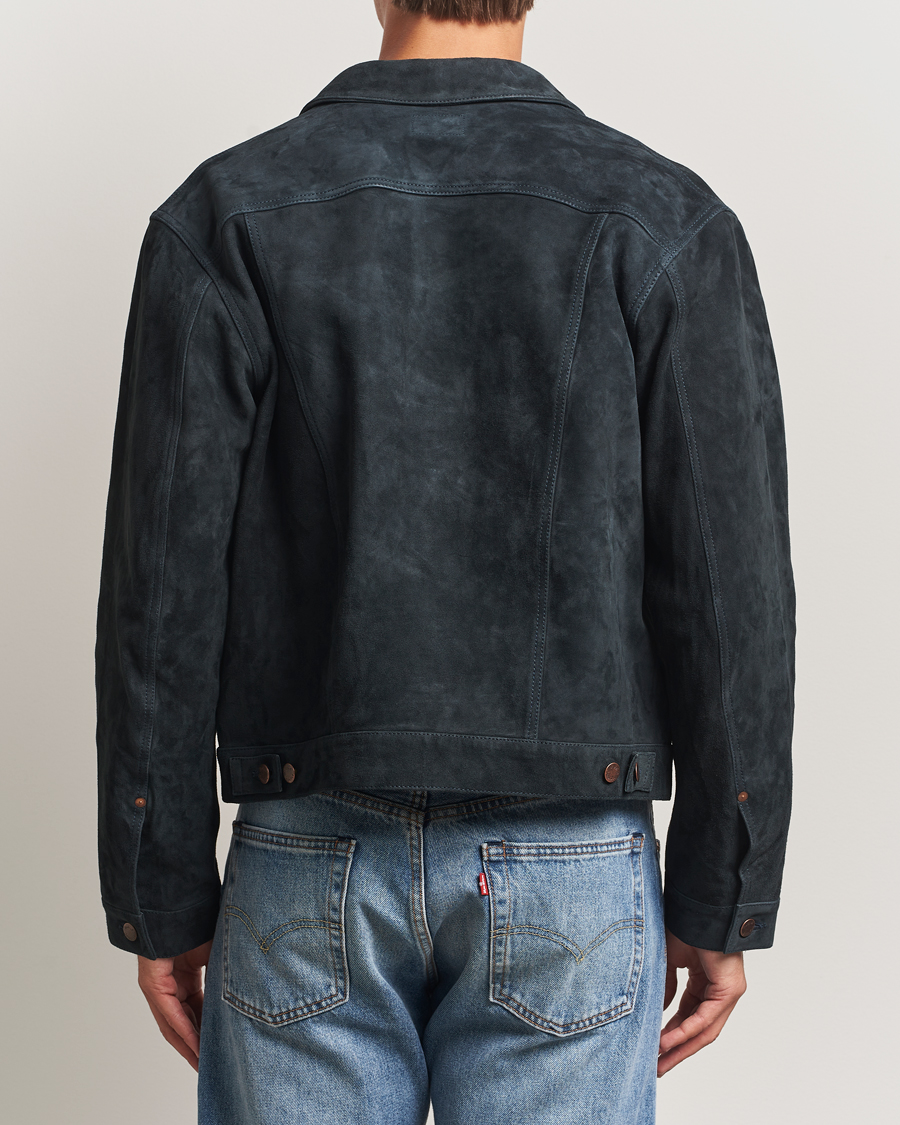 Homme | Manteaux Et Vestes | Nudie Jeans | Dante II Suede Jacket Navy