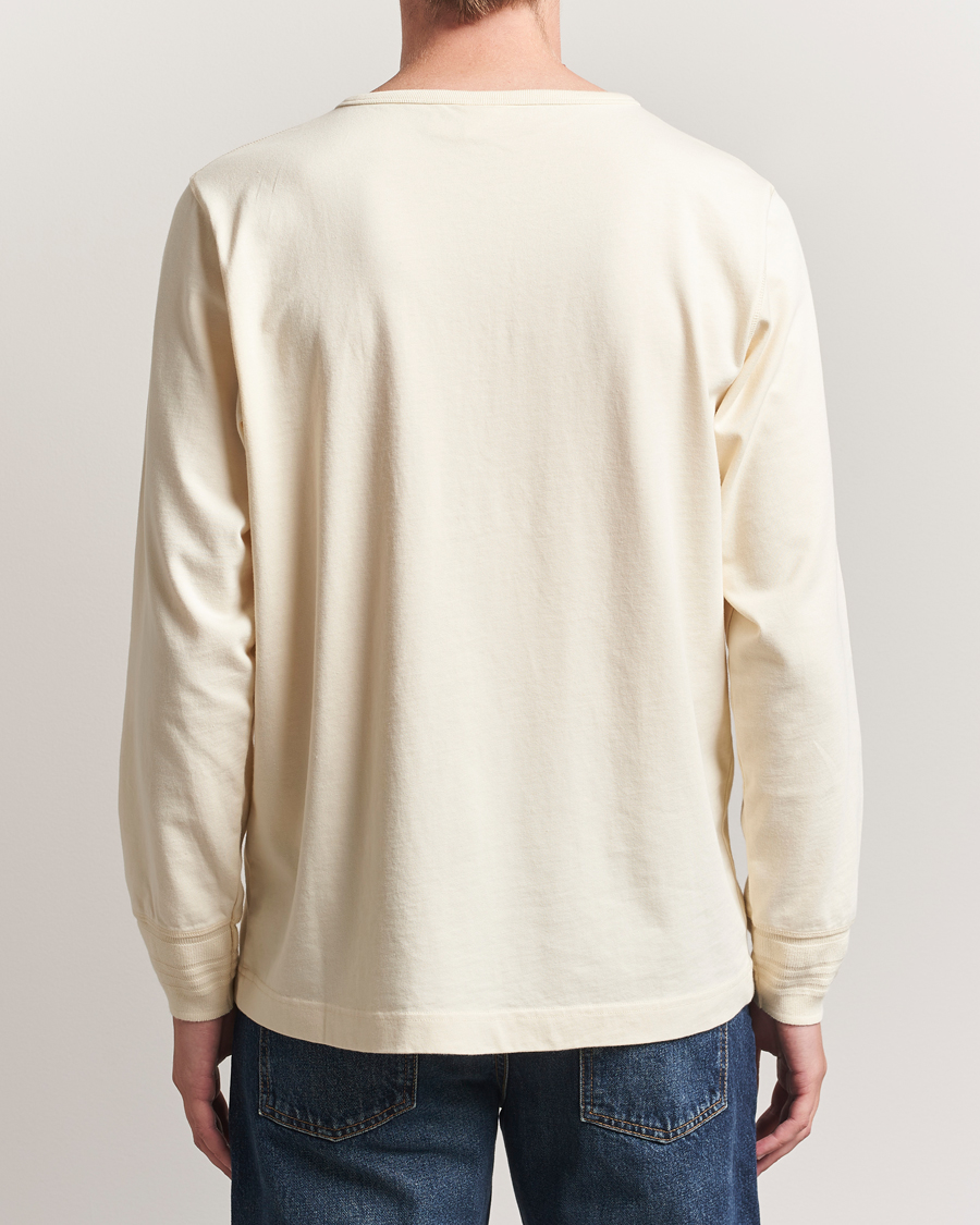 Homme | Pulls Et Tricots | Nudie Jeans | Long Sleeved Henley Ecru