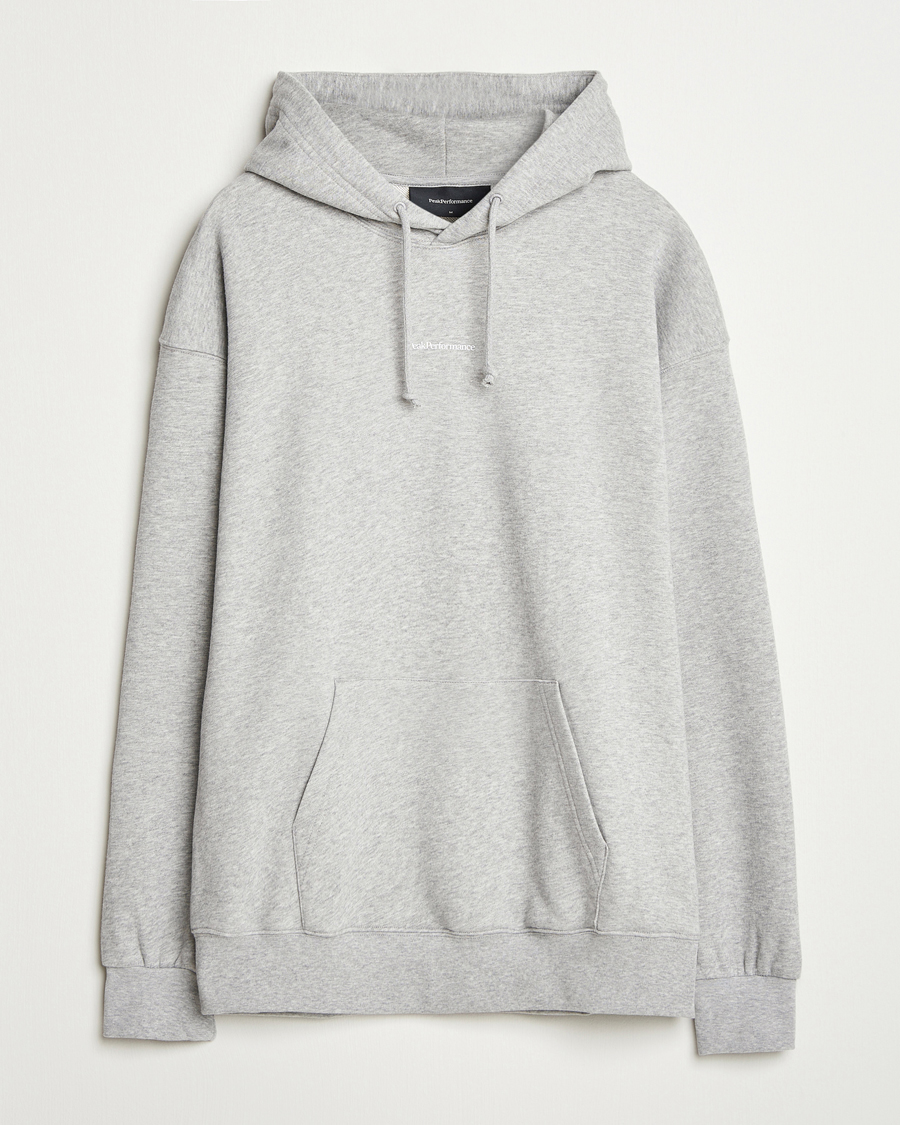 Homme | Pulls Et Tricots | Peak Performance | Original Terry Hoodie Grey Melange