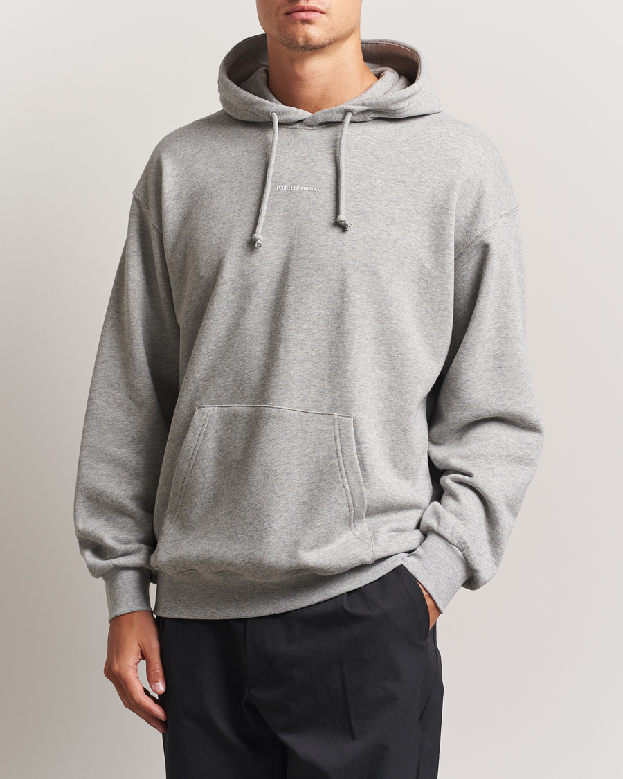 Homme | Pulls Et Tricots | Peak Performance | Original Terry Hoodie Grey Melange