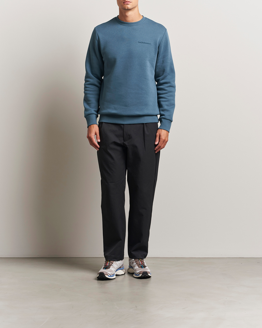 Heren | Truien | Peak Performance | Original Crew Neck Sweatshirt Mountain Lake