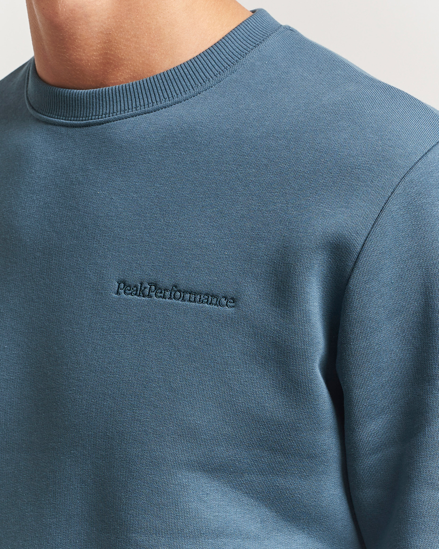 Heren | Truien | Peak Performance | Original Crew Neck Sweatshirt Mountain Lake