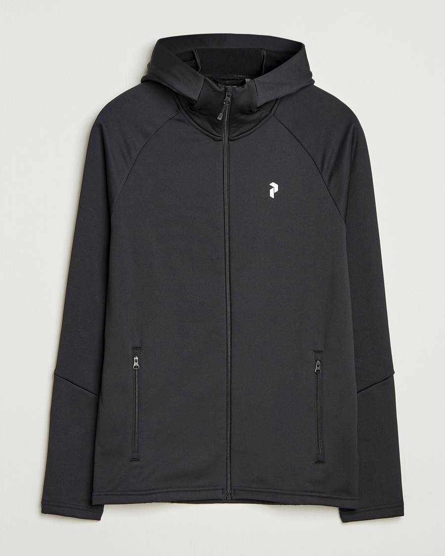 Homme | Pulls Et Tricots | Peak Performance | Rider Full Zip Hoodie Black