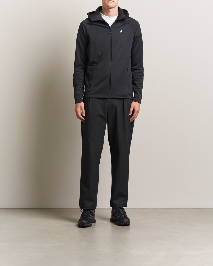 Homme | Pulls Et Tricots | Peak Performance | Rider Full Zip Hoodie Black