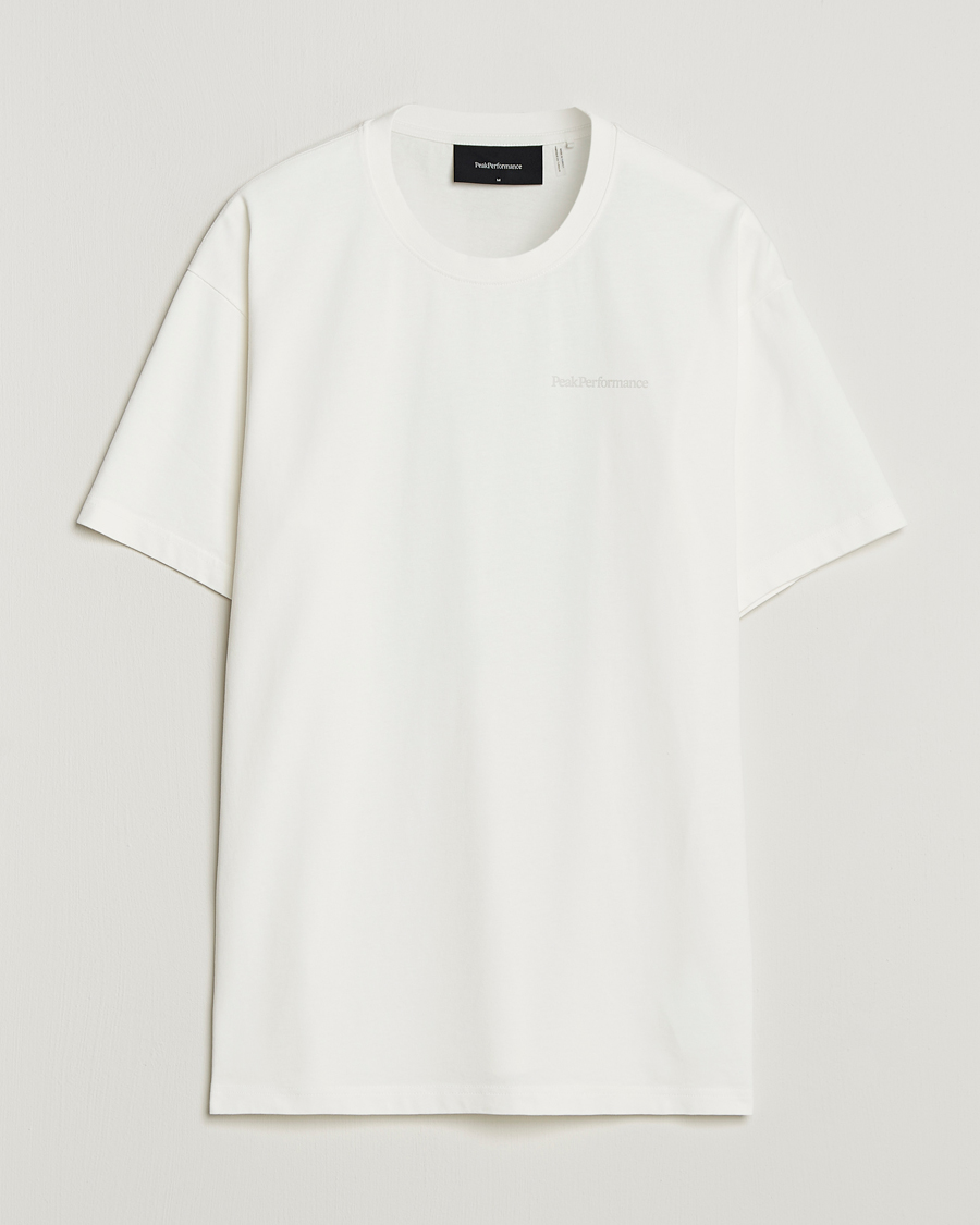 Homme | T-shirts | Peak Performance | Graphic Crew Neck T-Shirt Off White