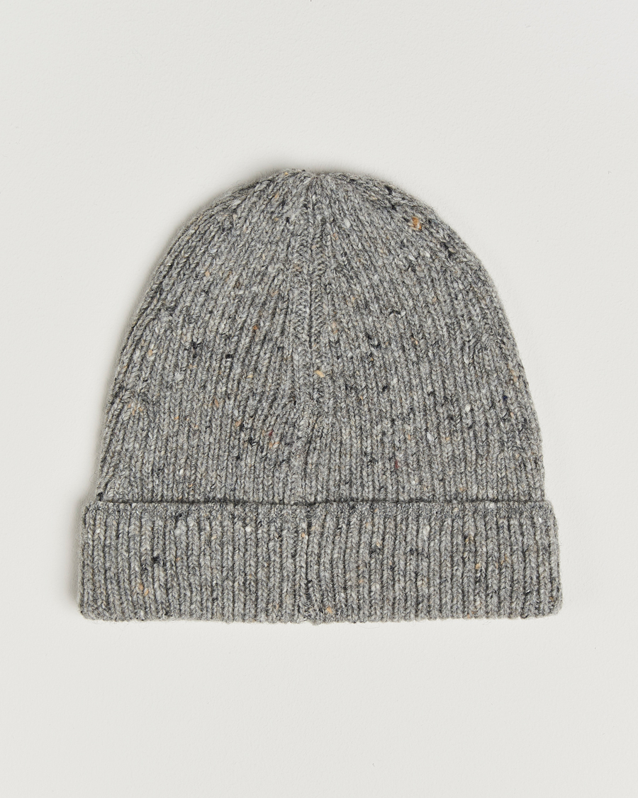Homme | Bonnets | Samsøe Samsøe | Nataniel Donegal Beanie Grey Melange