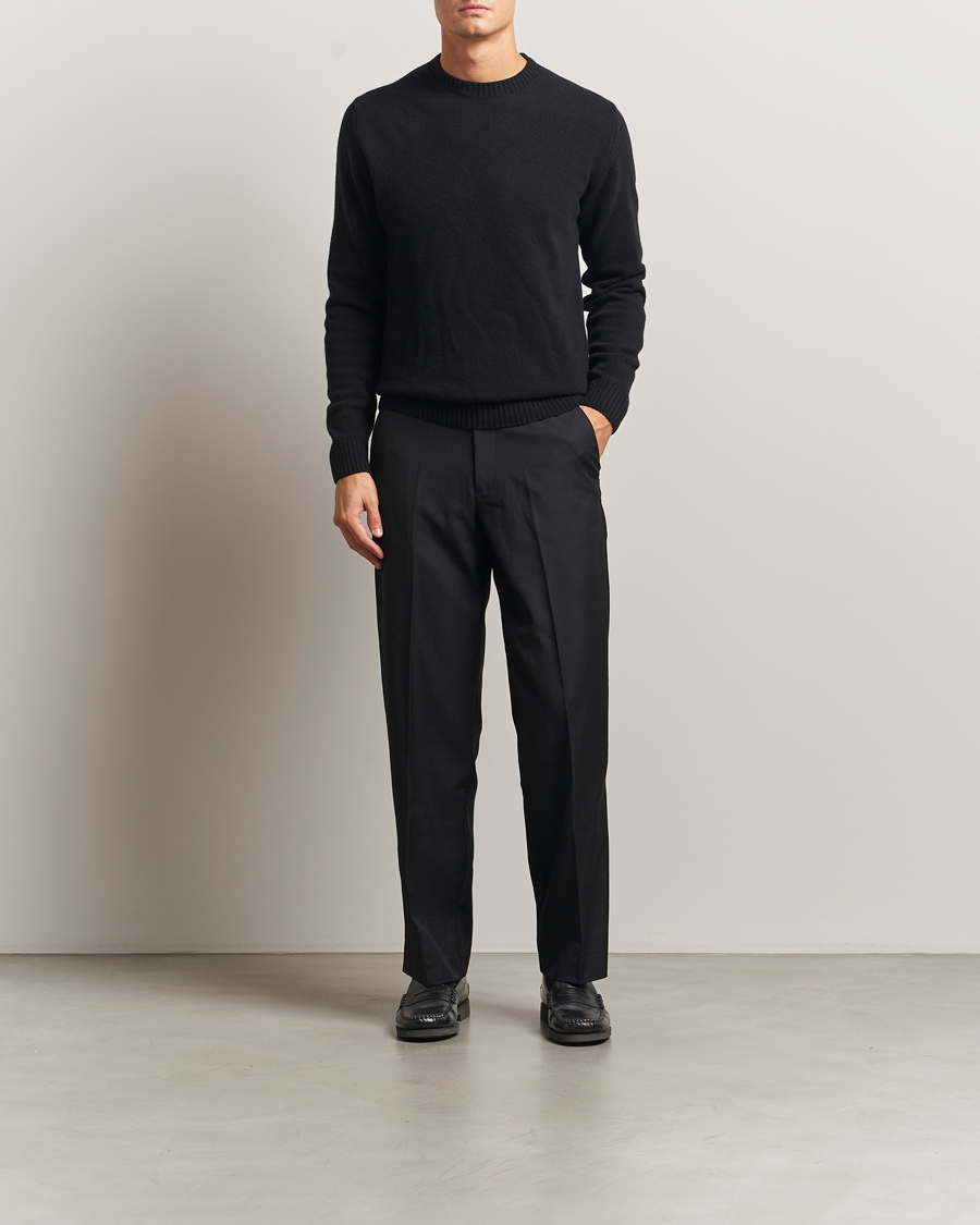 Homme | Pantalons | Samsøe Samsøe | Noah Pleated Trousers Black