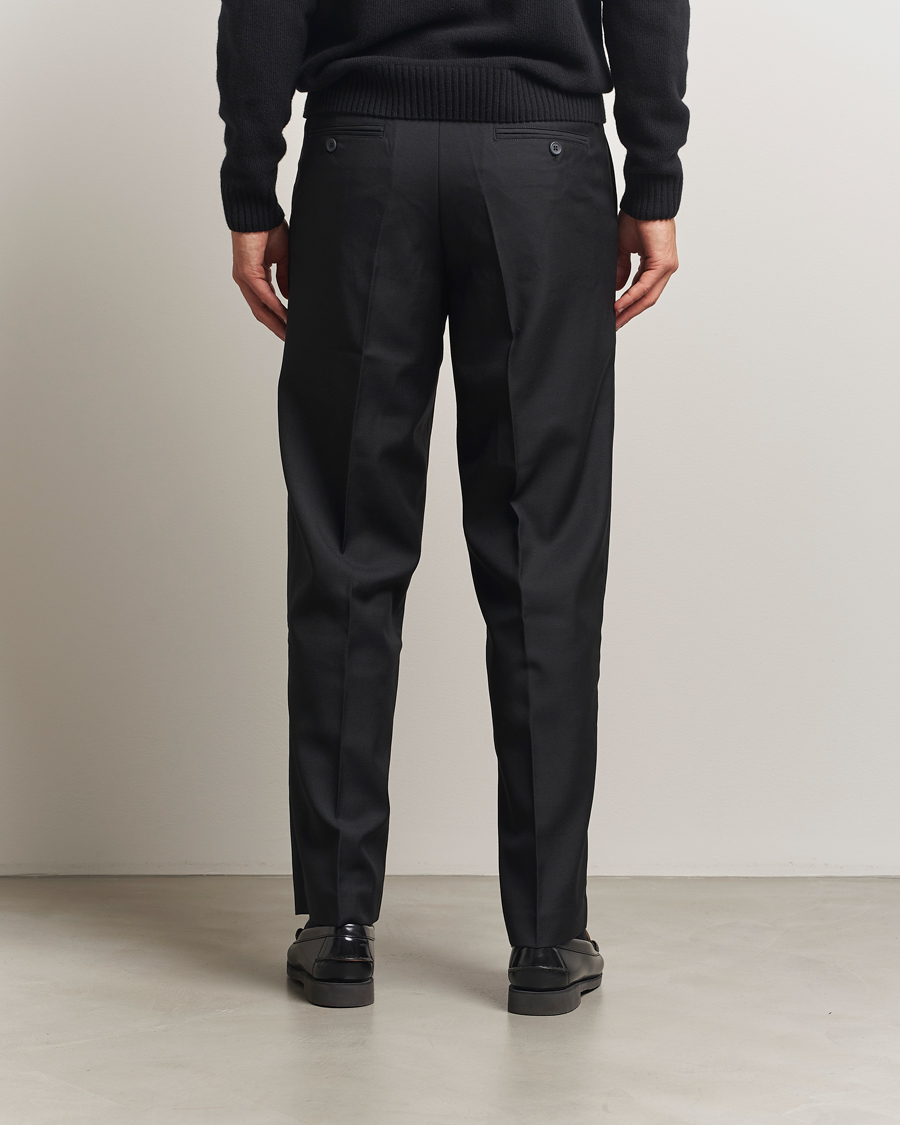 Homme | Pantalons | Samsøe Samsøe | Noah Pleated Trousers Black