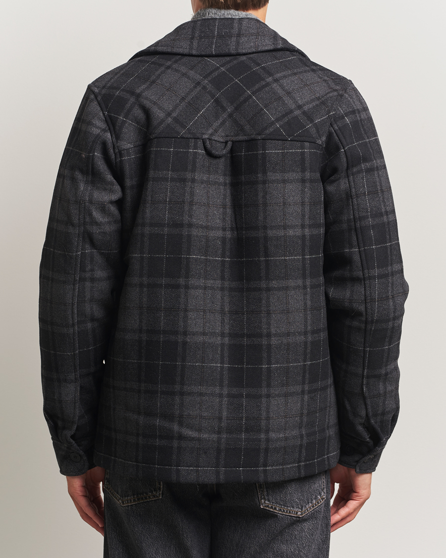 Homme | Manteaux Et Vestes | Samsøe Samsøe | Pally Padded Shirt Jacket Black