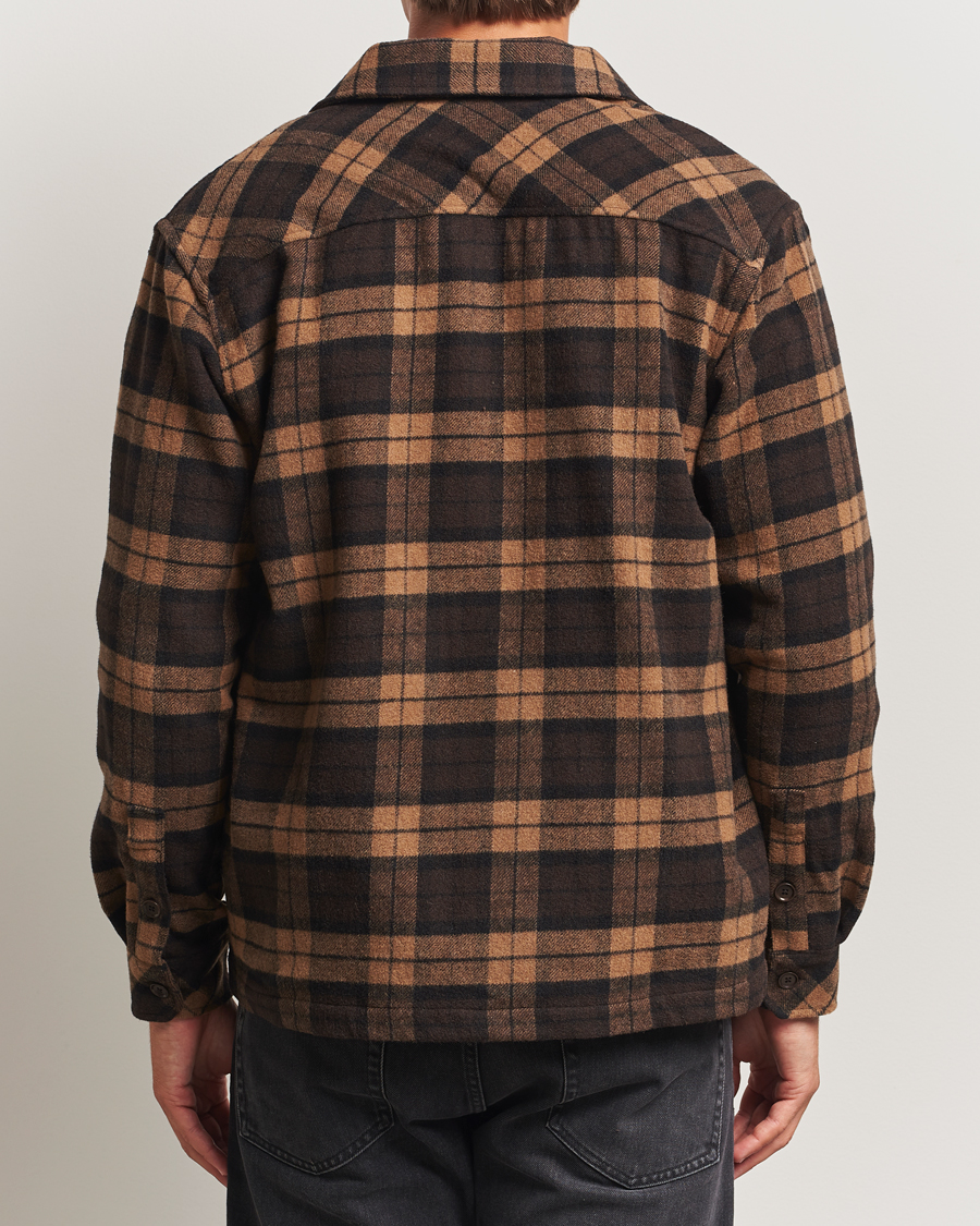 Homme | Chemises | Samsøe Samsøe | Castor Checked Overshirt Turkish Coffee