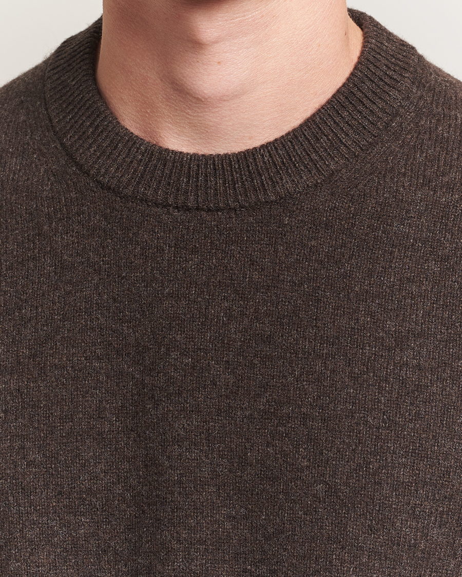 Heren | Truien | Samsøe Samsøe | Isak Knitted Crew Neck Turkish Coffee