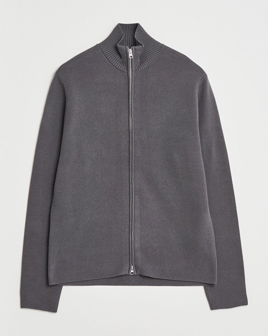 Homme | Pulls Et Tricots | Samsøe Samsøe | Niklas Full Zip Black Oyster
