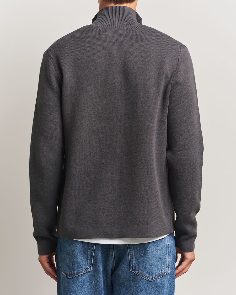 Homme | Pulls Et Tricots | Samsøe Samsøe | Niklas Full Zip Black Oyster