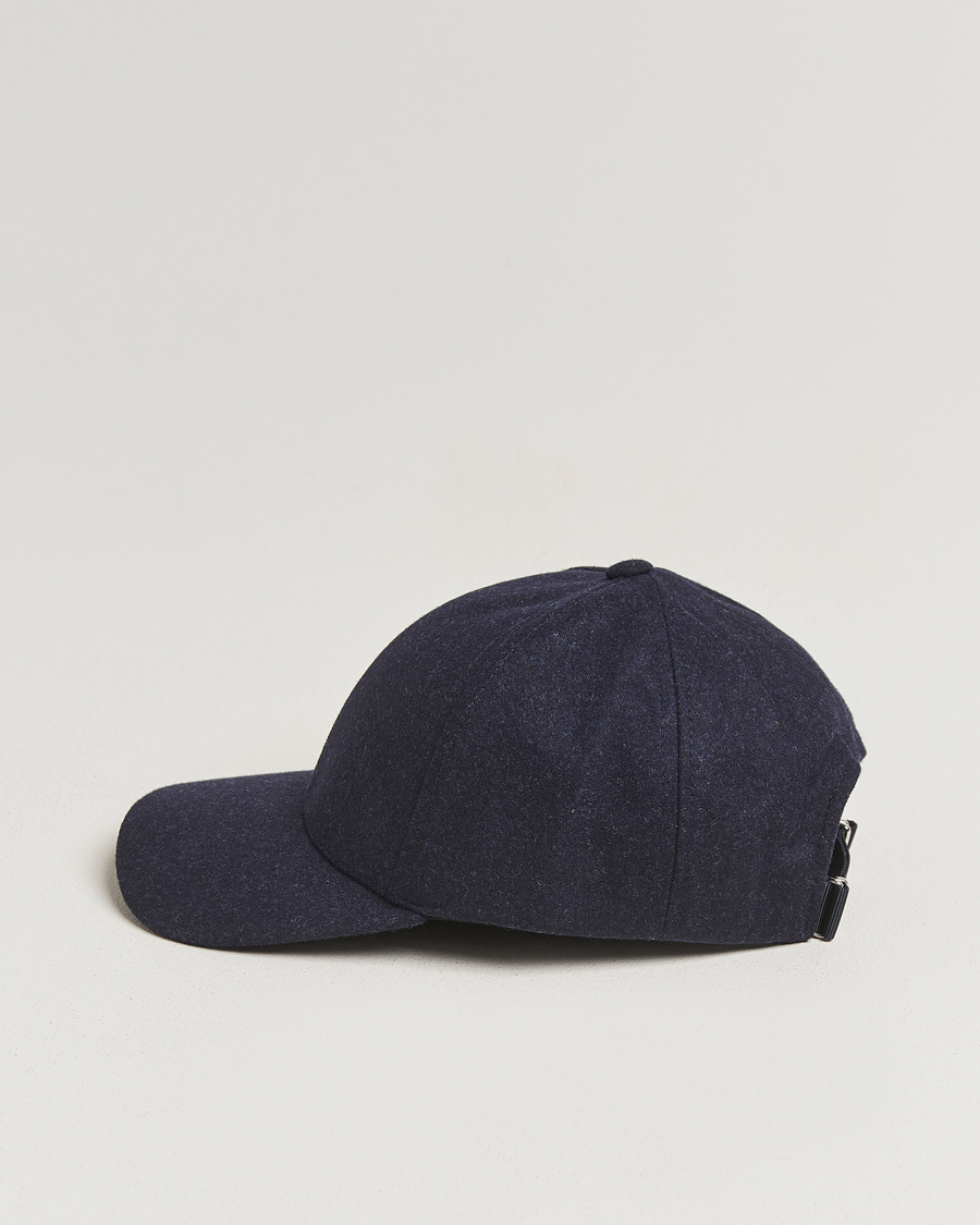 Heren | Hoeden en petten | Varsity Headwear | Flannel Baseball Cap Dark Navy