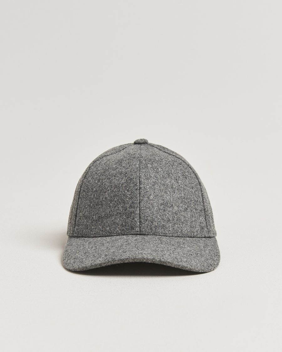 Heren | Hoeden en petten | Varsity Headwear | Flannel Baseball Cap Granite Grey