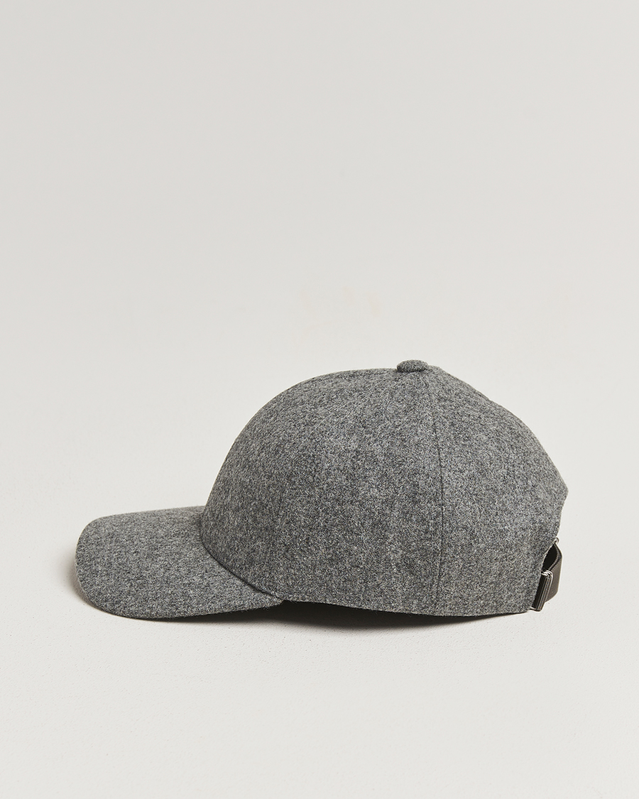 Heren | Hoeden en petten | Varsity Headwear | Flannel Baseball Cap Granite Grey