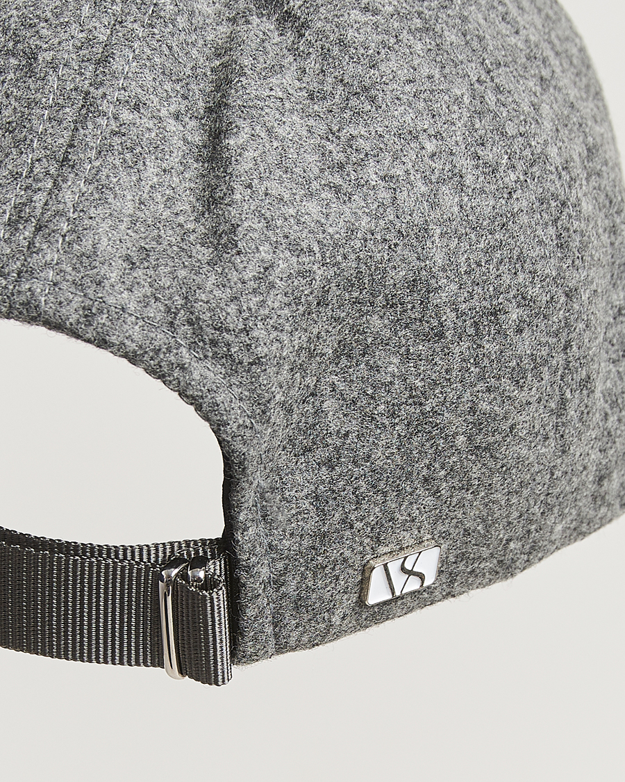 Heren | Hoeden en petten | Varsity Headwear | Flannel Baseball Cap Granite Grey