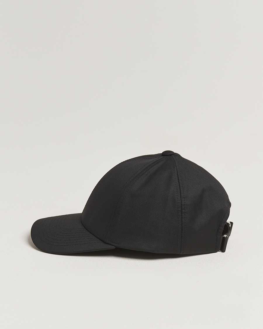 Homme | Bobs Et Casquettes | Varsity Headwear | Wool Tech Baseball Cap Black