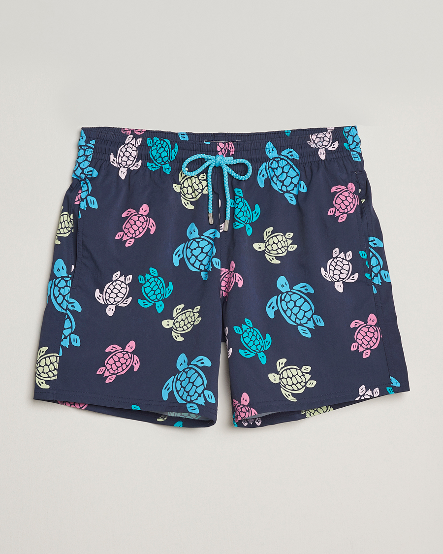 Heren | Zwembroek | Vilebrequin | Moorise Swim Shorts Bleu Marine