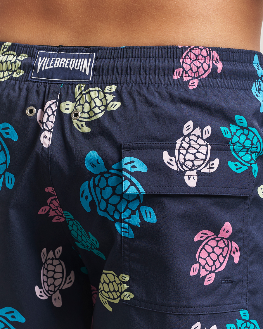 Heren | Zwembroek | Vilebrequin | Moorise Swim Shorts Bleu Marine