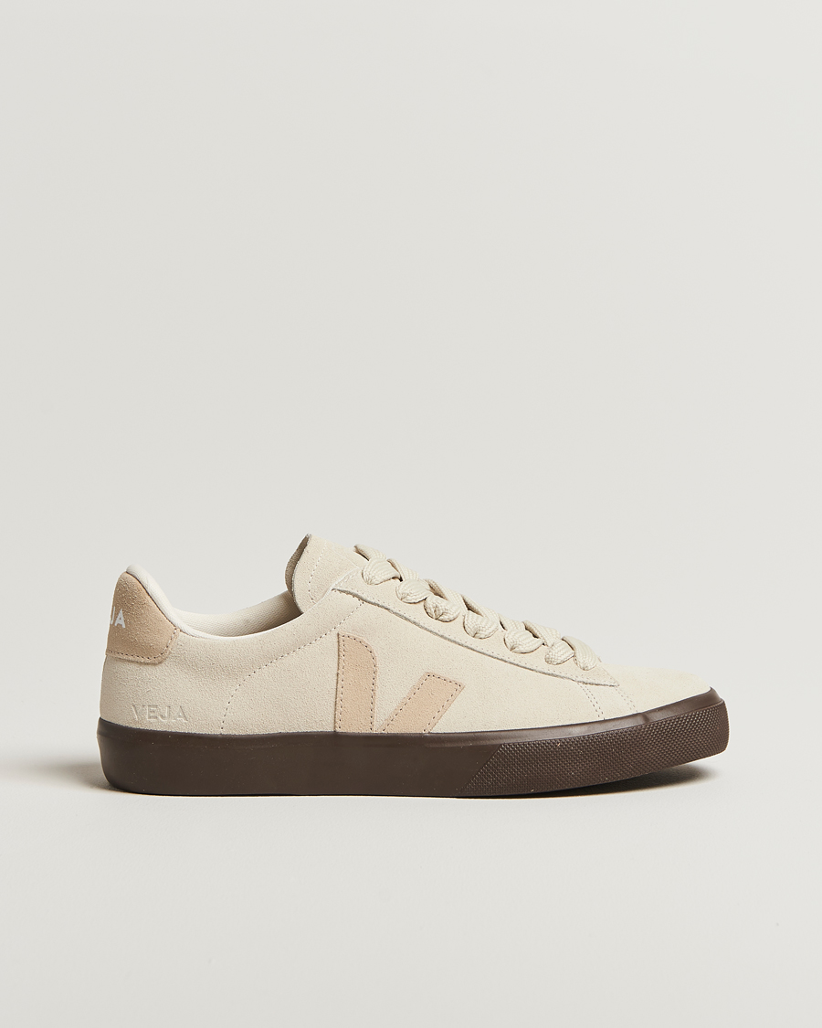 Homme | Baskets | Veja | Campo Suede Sneaker Pierre/Almond