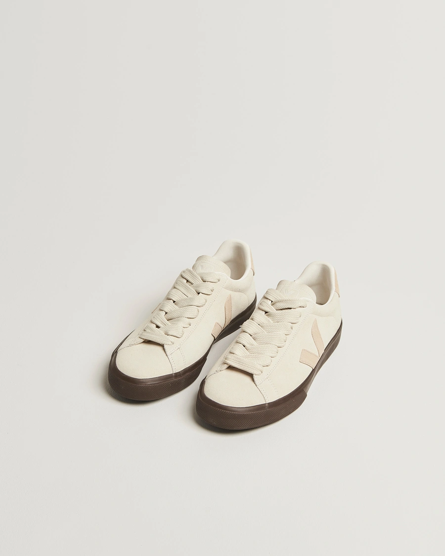 Homme | Baskets | Veja | Campo Suede Sneaker Pierre/Almond