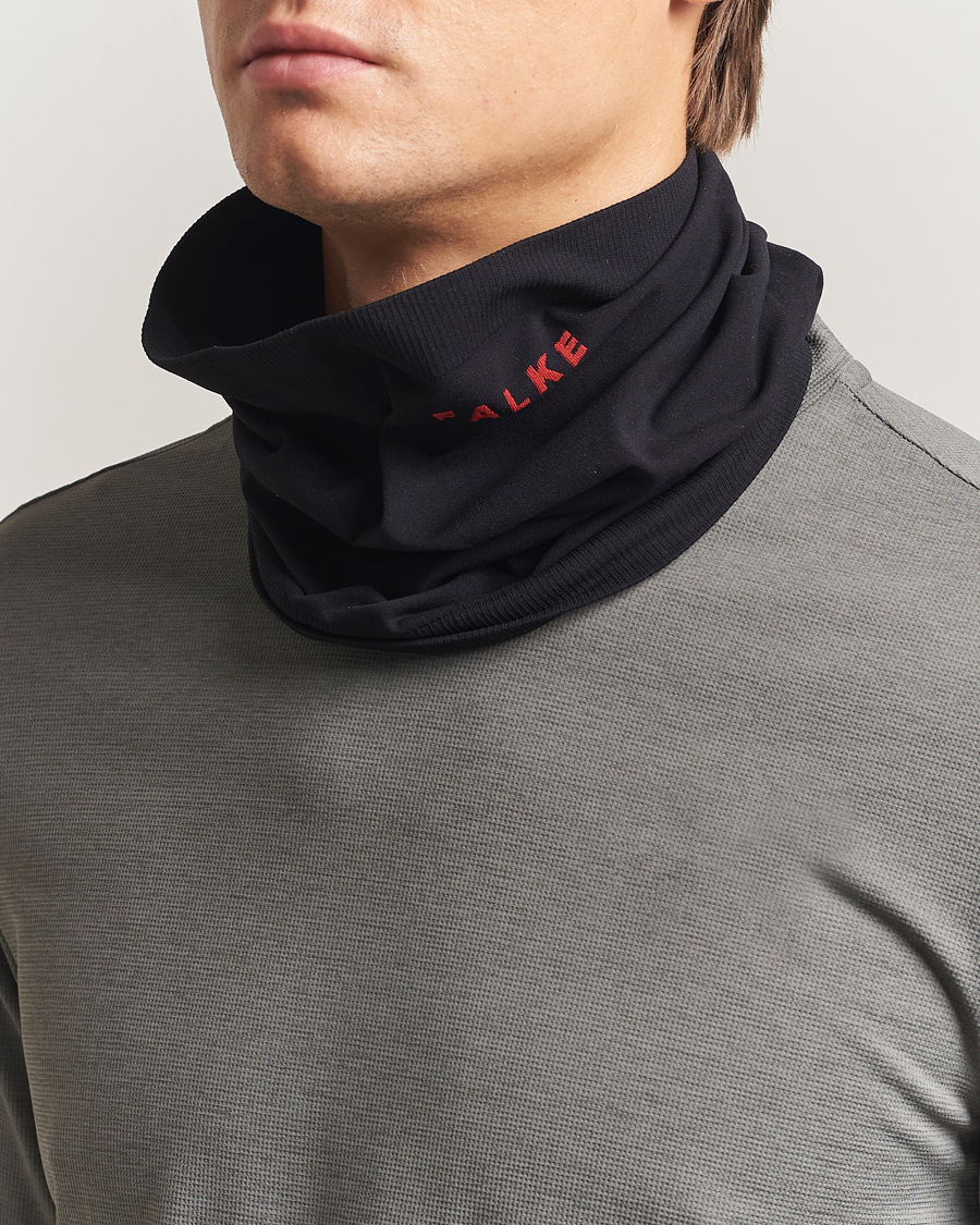 Heren | Falke Sport Training Scarf Black | Falke Sport | Training Scarf Black