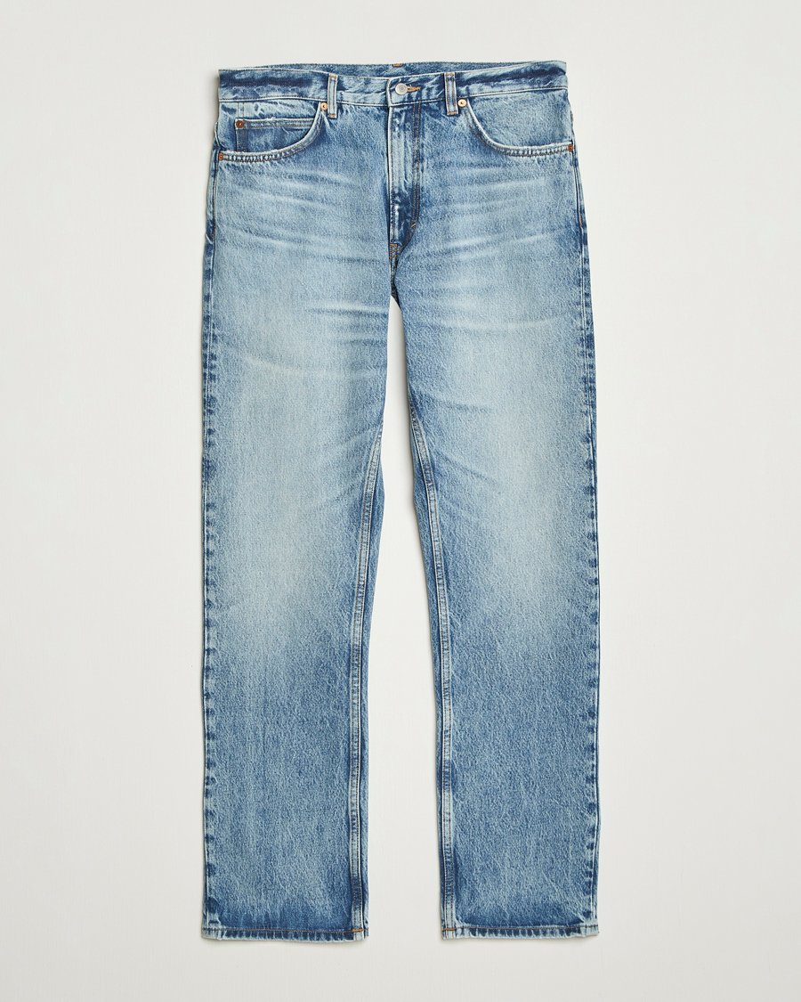 Homme | Jeans | GANT 240 Mulberry Street | Vintage Bootcut Jeans Semi Light Blue