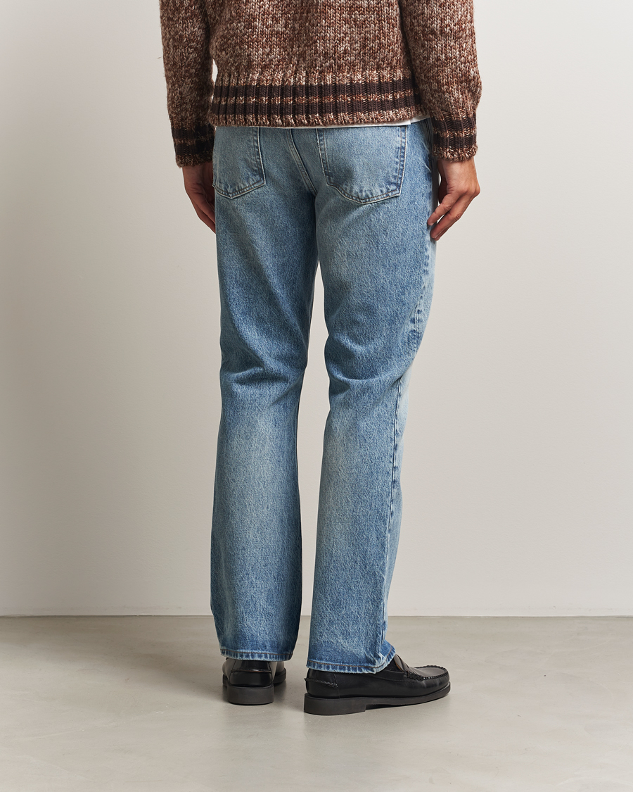 Homme | Jeans | GANT 240 Mulberry Street | Vintage Bootcut Jeans Semi Light Blue