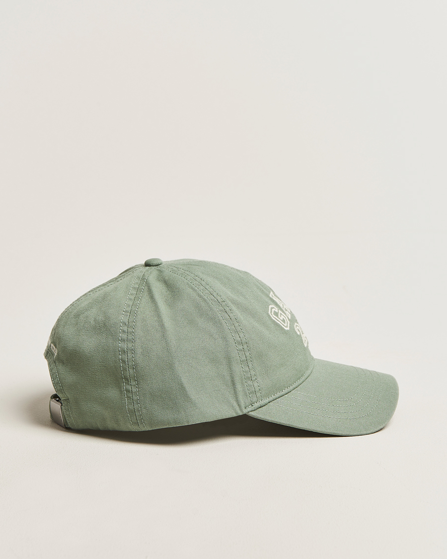Heren | Hoeden en petten | GANT 240 Mulberry Street | Washed Canvas Cap Forest Green