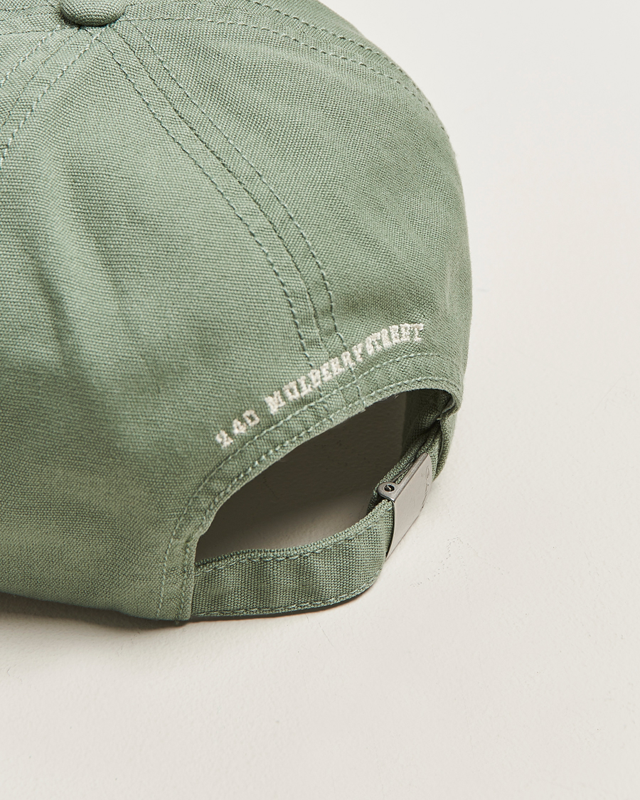 Heren | Hoeden en petten | GANT 240 Mulberry Street | Washed Canvas Cap Forest Green