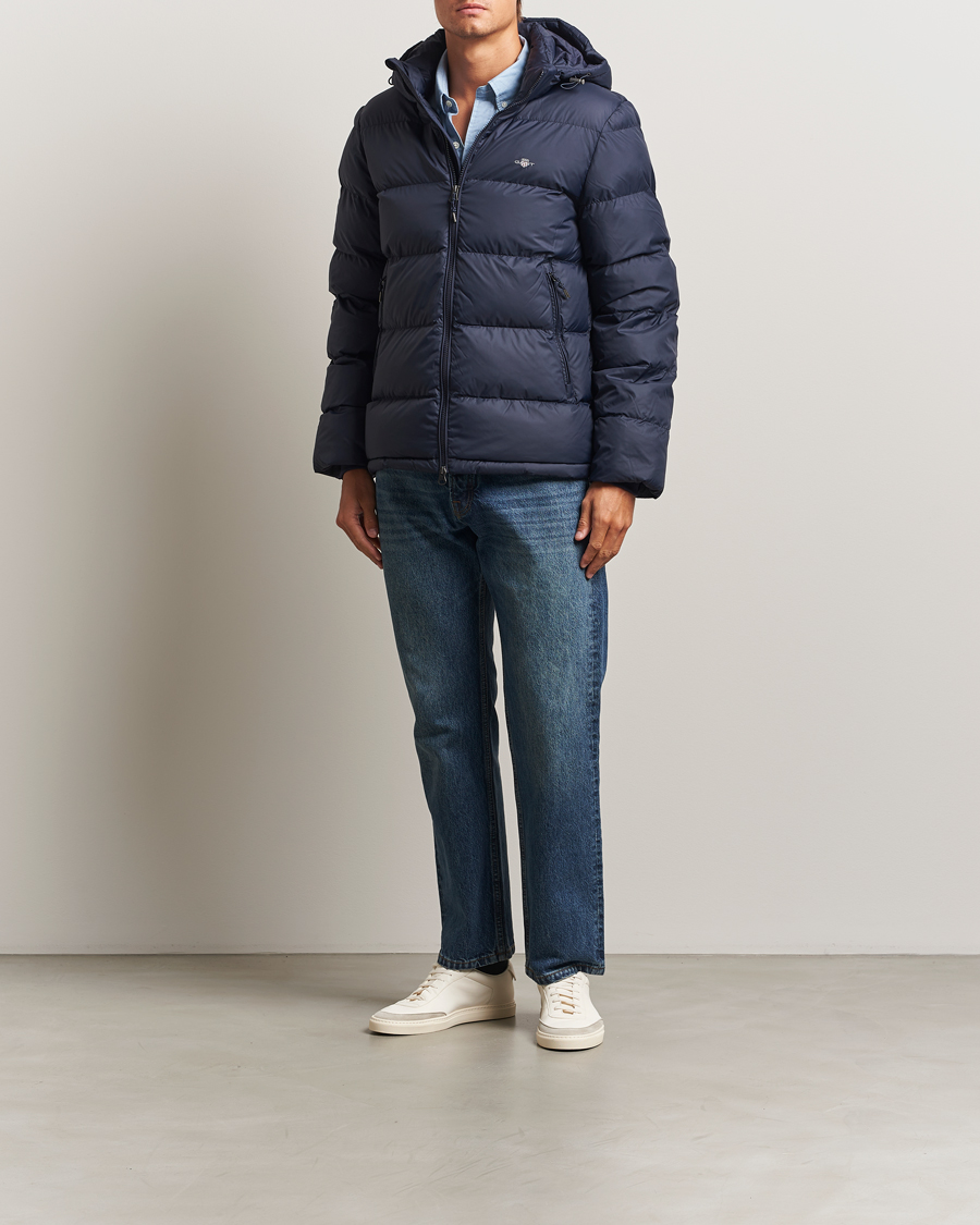 Homme | Manteaux Et Vestes | GANT | The Active Cloud Down Jacket Evening Blue