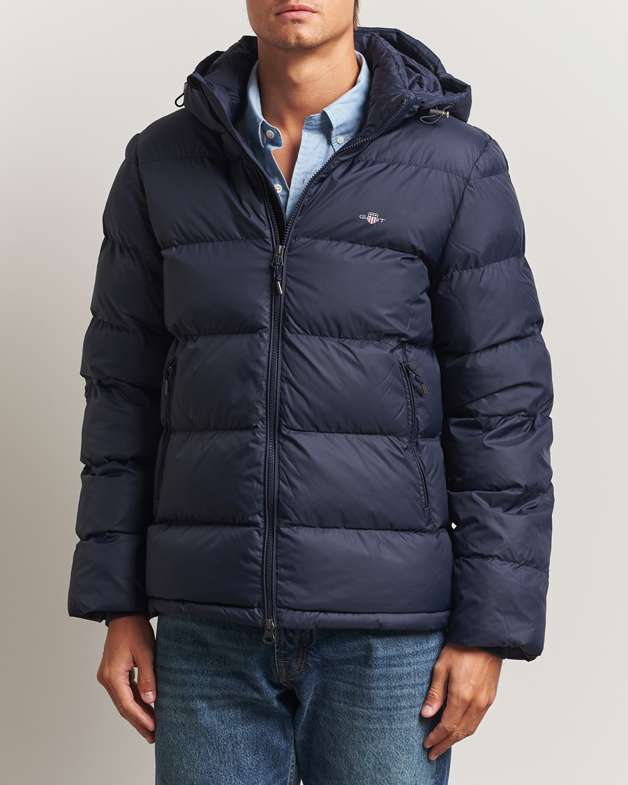 Homme | Manteaux Et Vestes | GANT | The Active Cloud Down Jacket Evening Blue