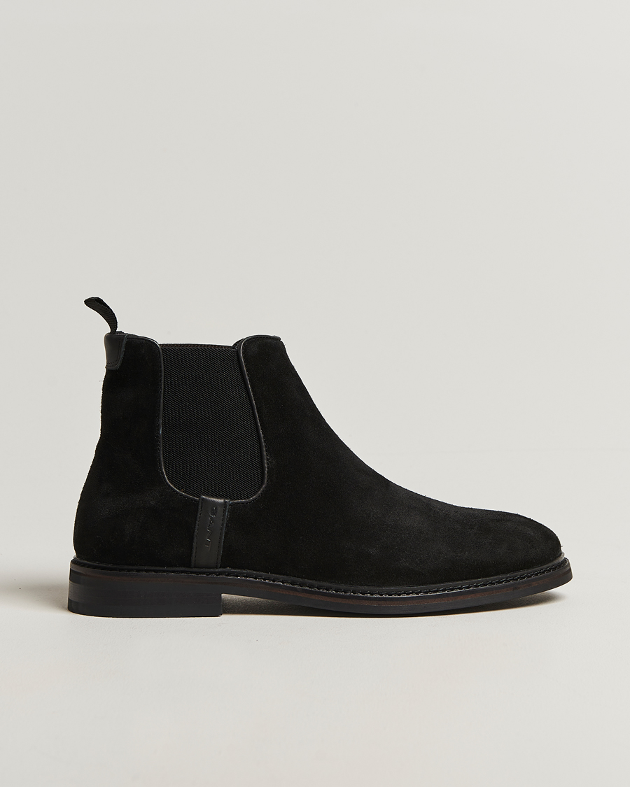 Homme | Bottes | GANT | Bidford Suede Chelsea Boot Black