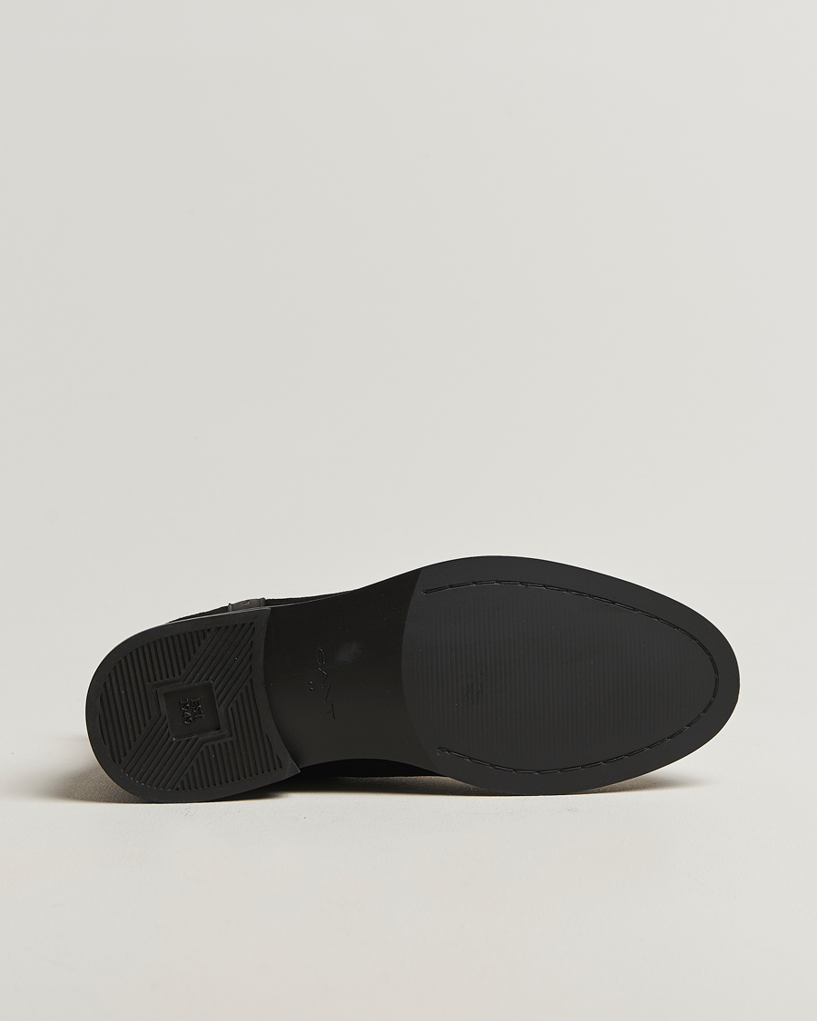 Homme | Bottes | GANT | Bidford Suede Chelsea Boot Black