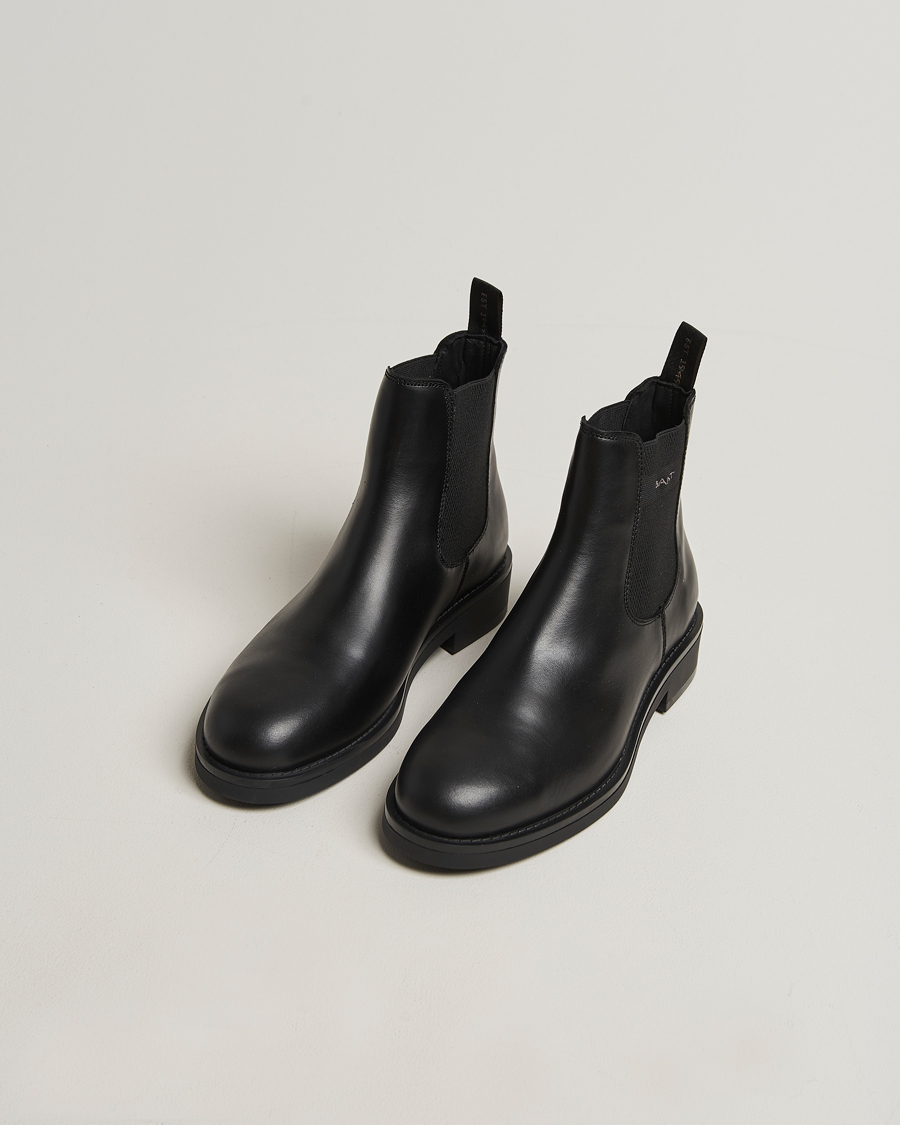 Homme | Bottes | GANT | Prepdale Leather Chelsea Boot Black