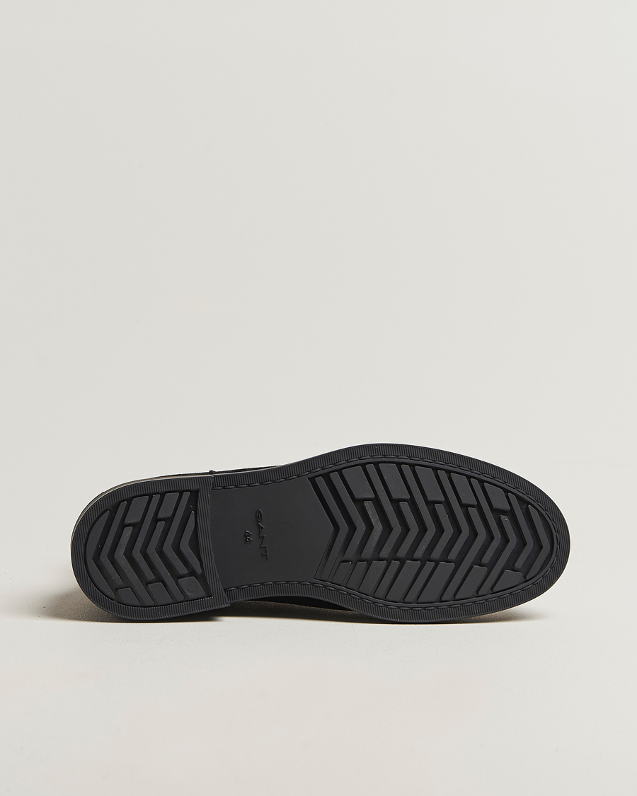 Homme | Bottes | GANT | Prepdale Suede Chelsea Boot Black
