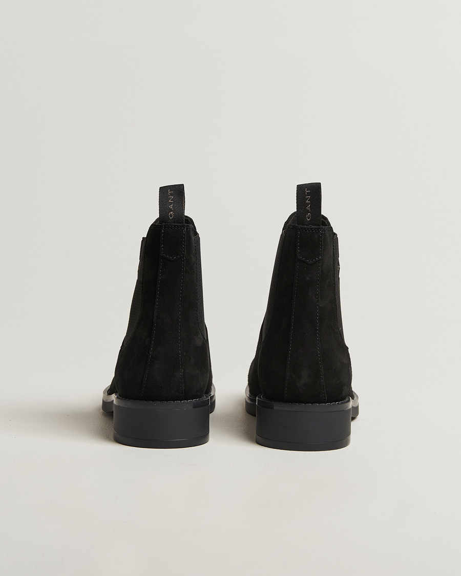 Homme | Bottes | GANT | Prepdale Suede Chelsea Boot Black