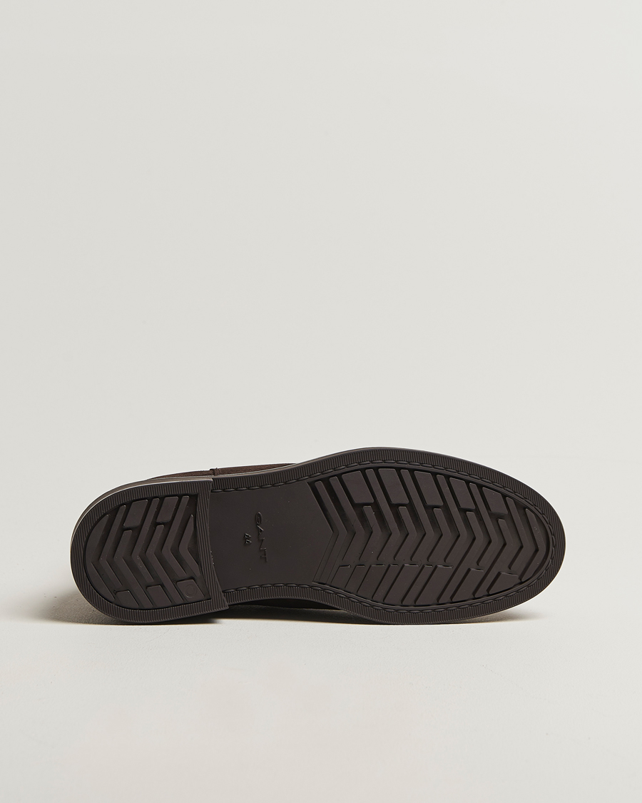 Heren | Laarzen | GANT | Prepdale Suede Chelsea Boot Espresso Brown